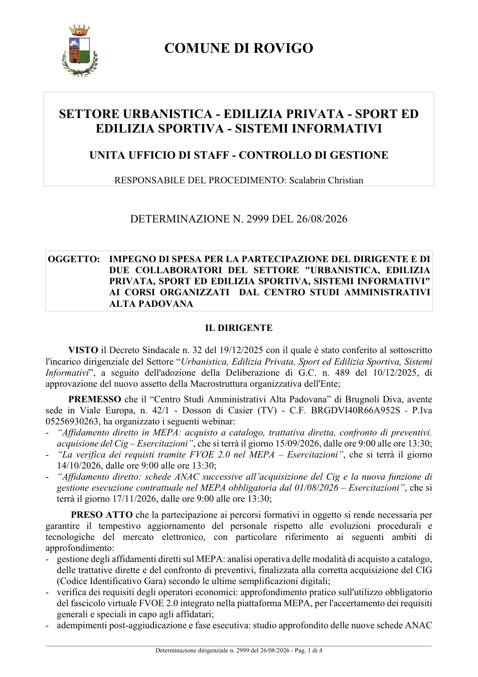 Pagina 1 del documento