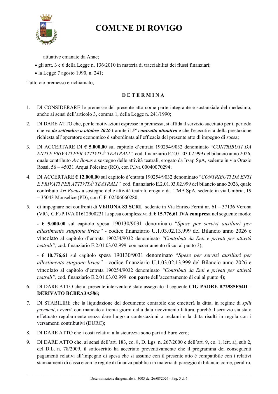 Pagina 5 del documento