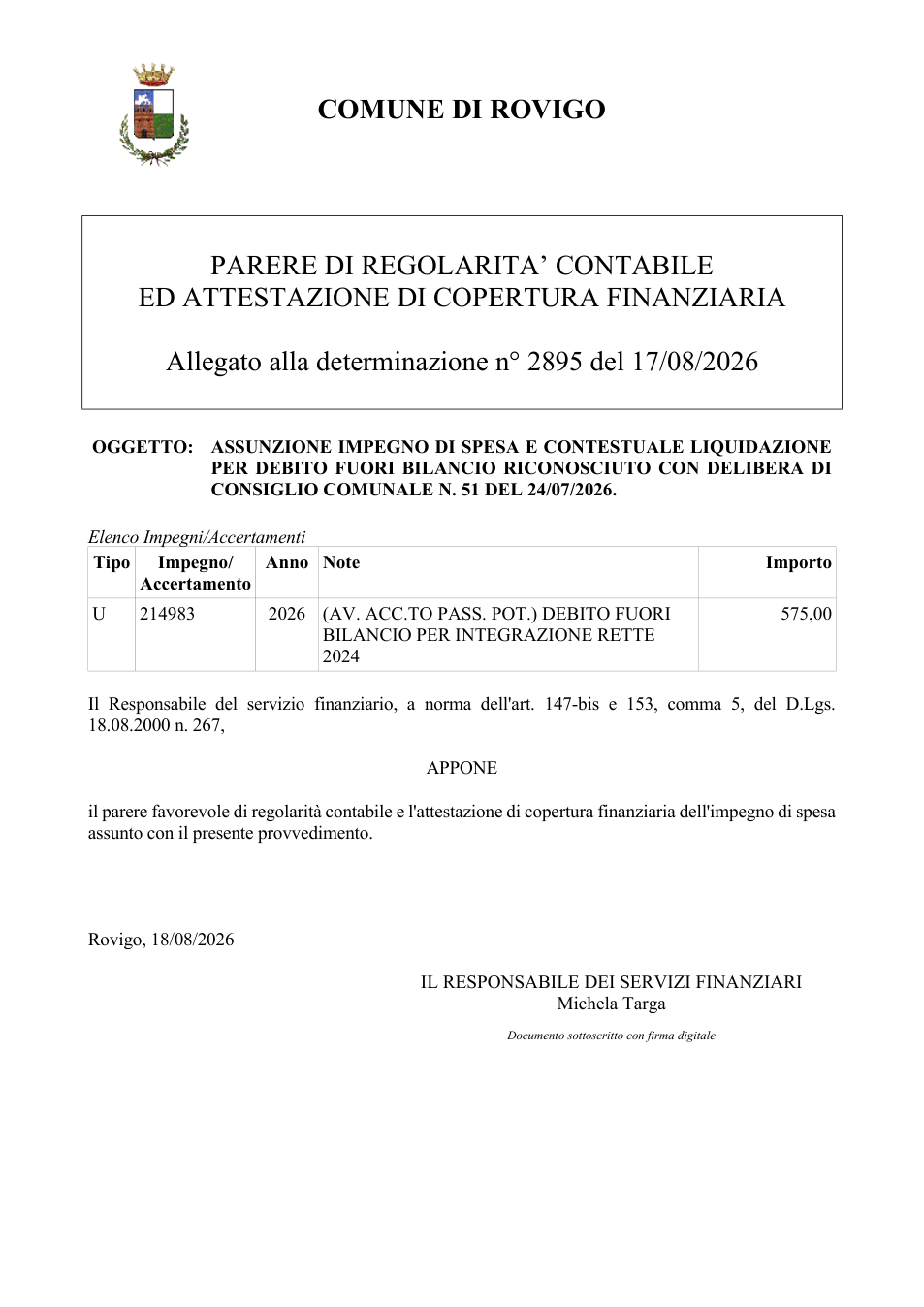 Pagina 1 del documento