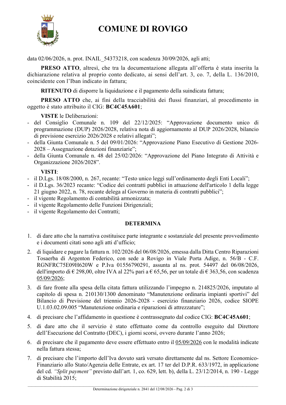 Pagina 2 del documento