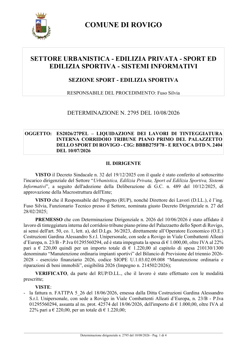 Pagina 1 del documento