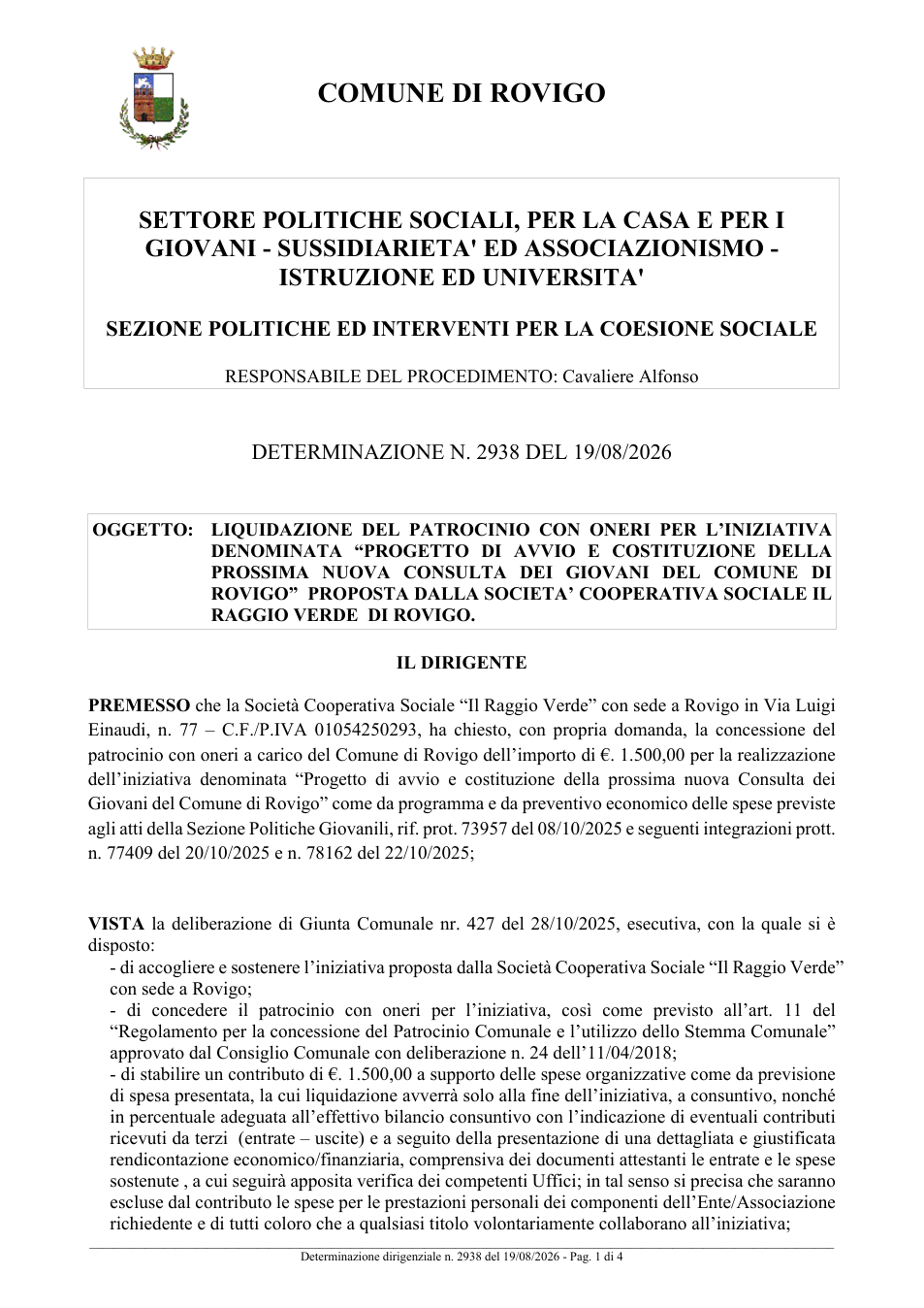 Pagina 1 del documento