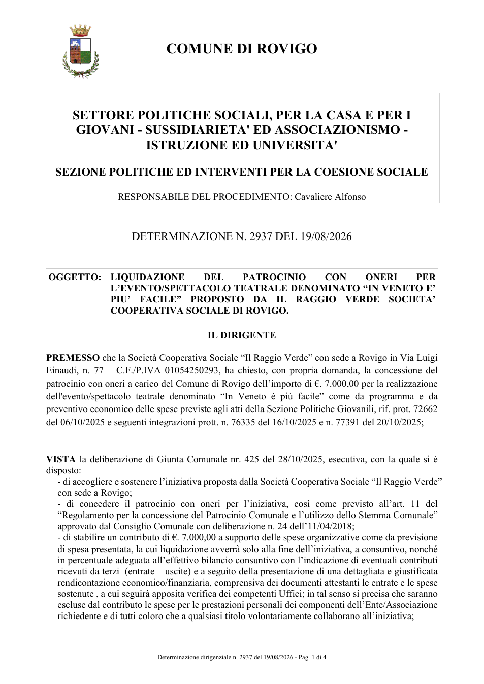 Pagina 1 del documento