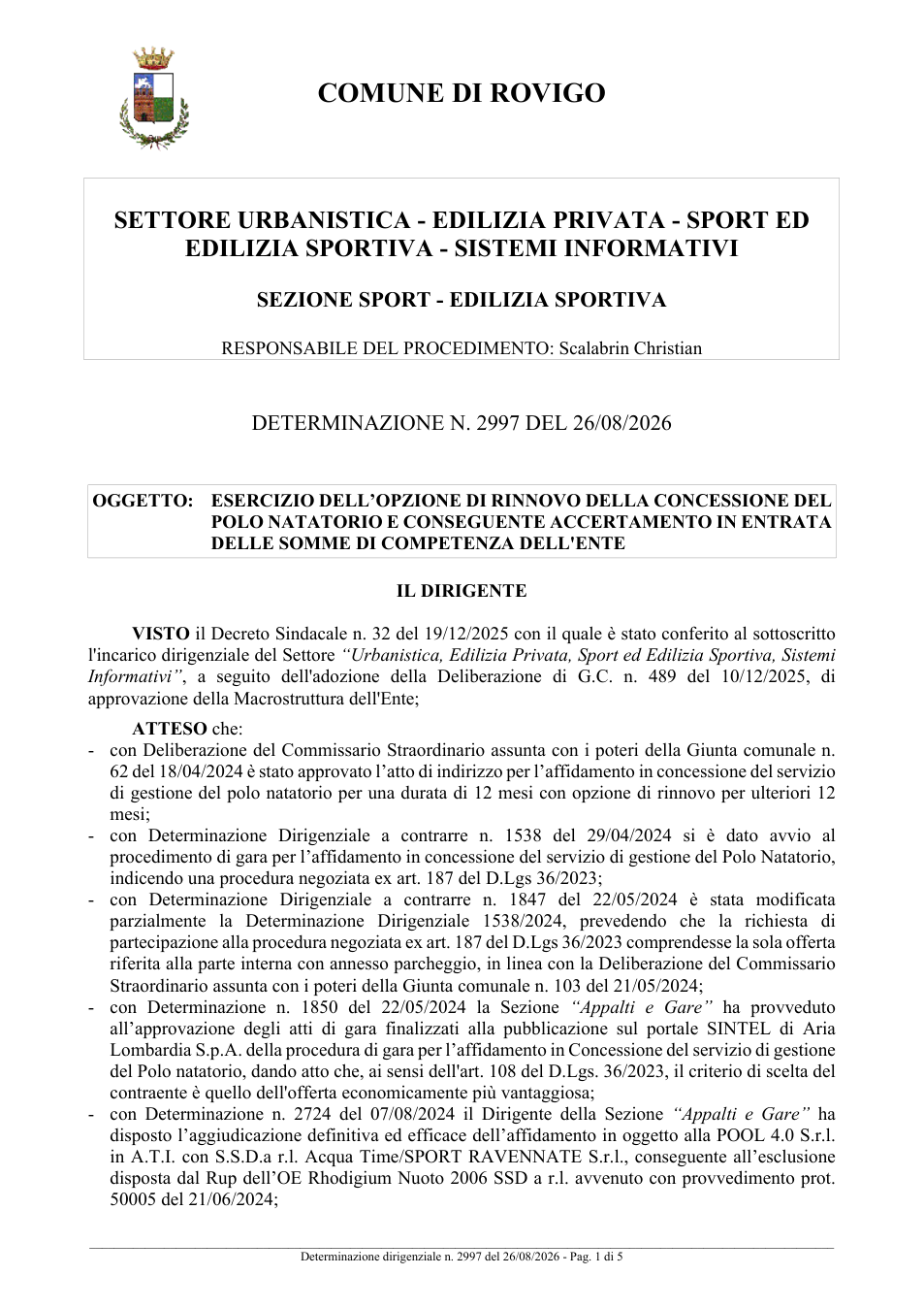 Pagina 1 del documento