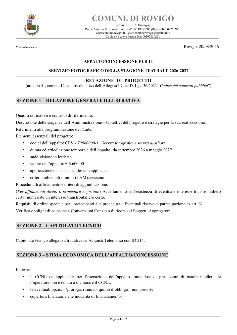 Pagina 1 del documento