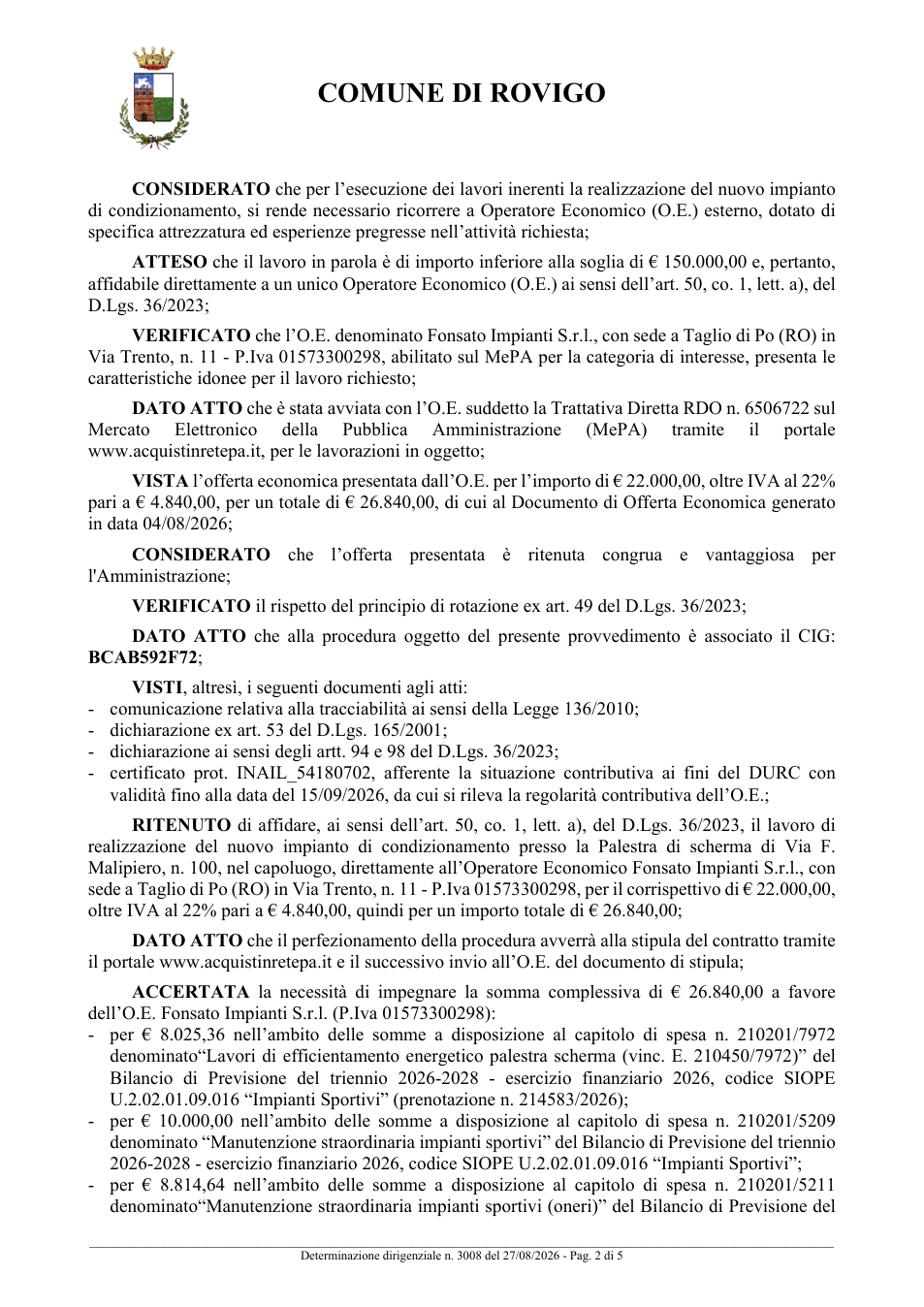 Pagina 2 del documento