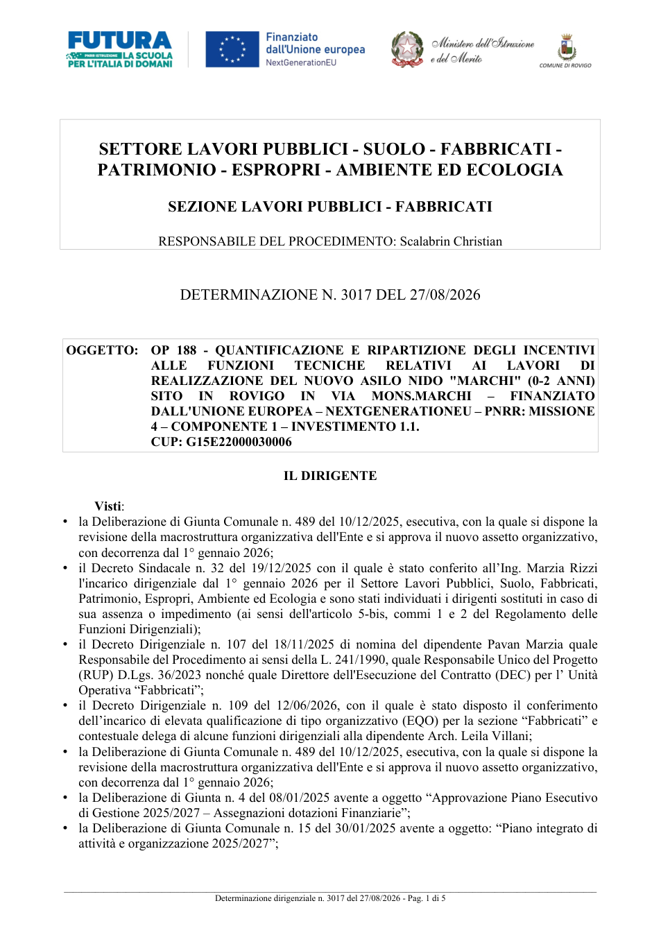 Pagina 1 del documento