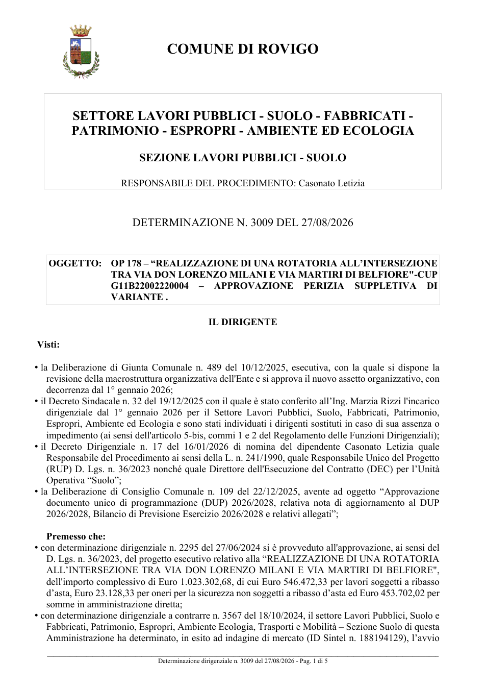 Pagina 1 del documento