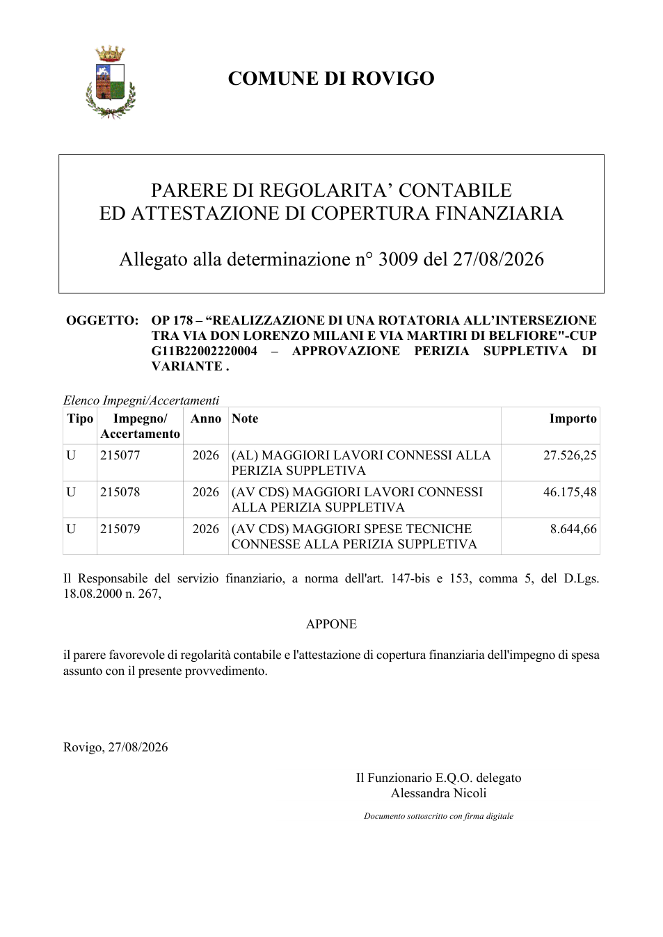Pagina 1 del documento