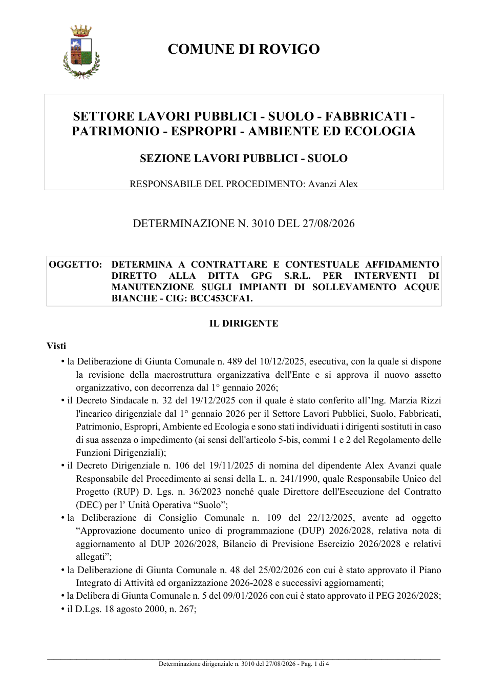 Pagina 1 del documento