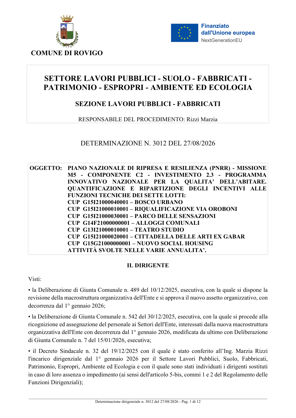 Pagina 1 del documento