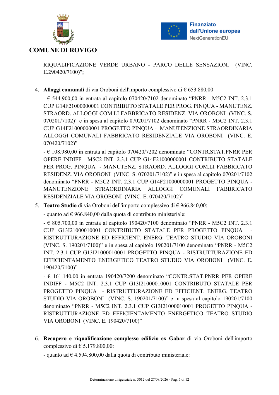 Pagina 5 del documento