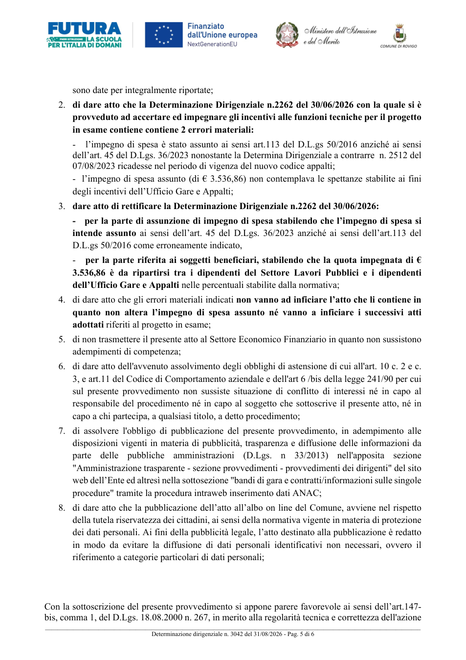 Pagina 5 del documento