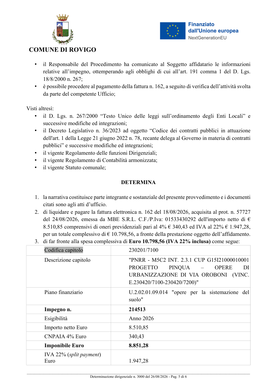 Pagina 5 del documento