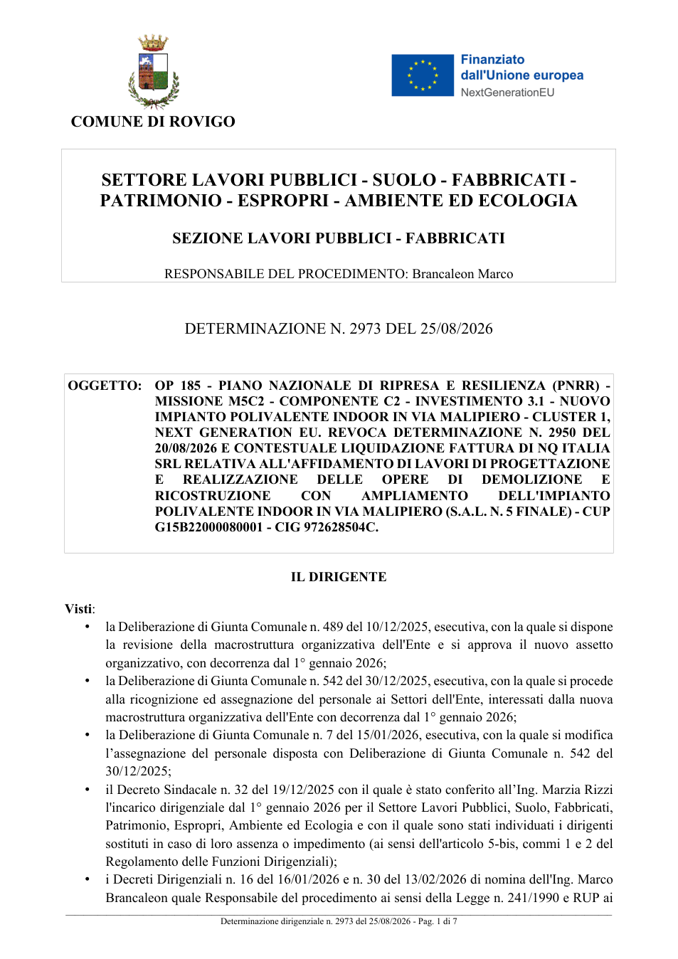Pagina 1 del documento