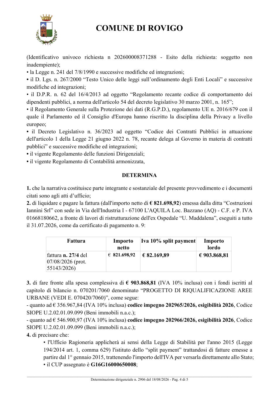 Pagina 4 del documento