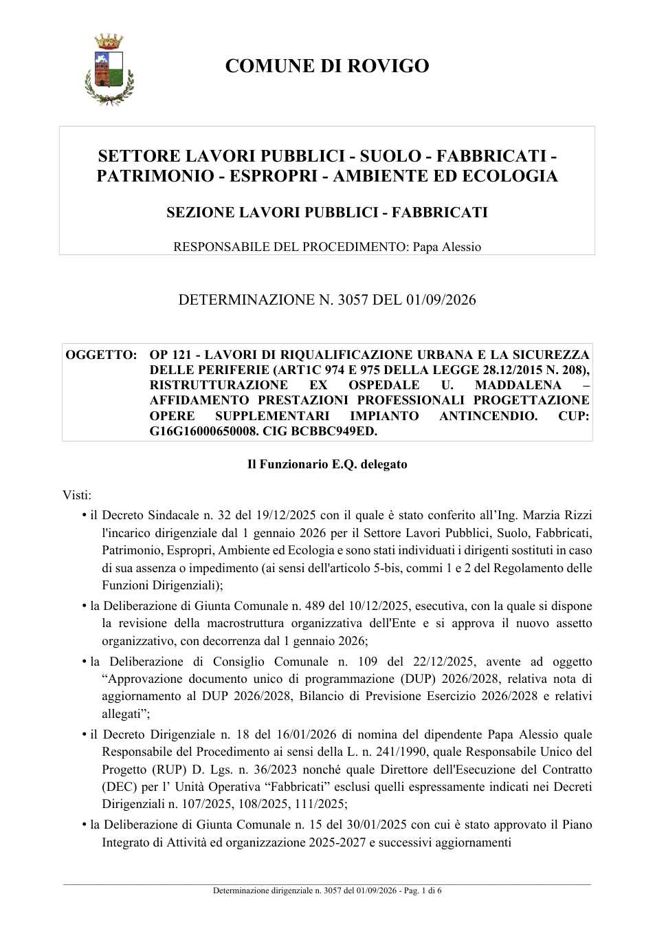Pagina 1 del documento