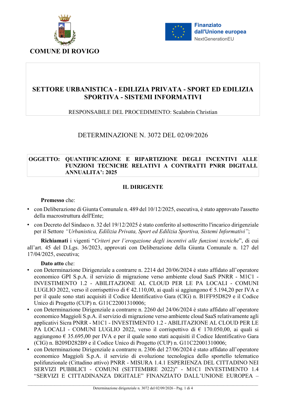 Pagina 1 del documento