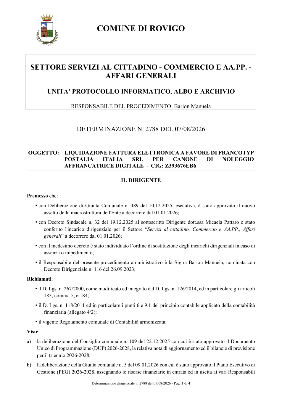 Pagina 1 del documento