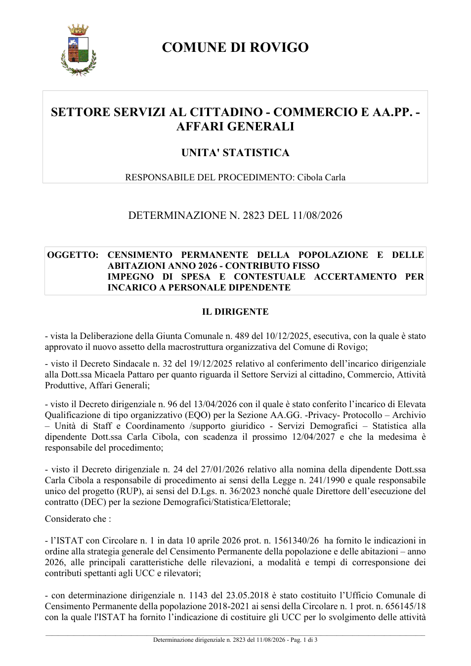 Pagina 1 del documento