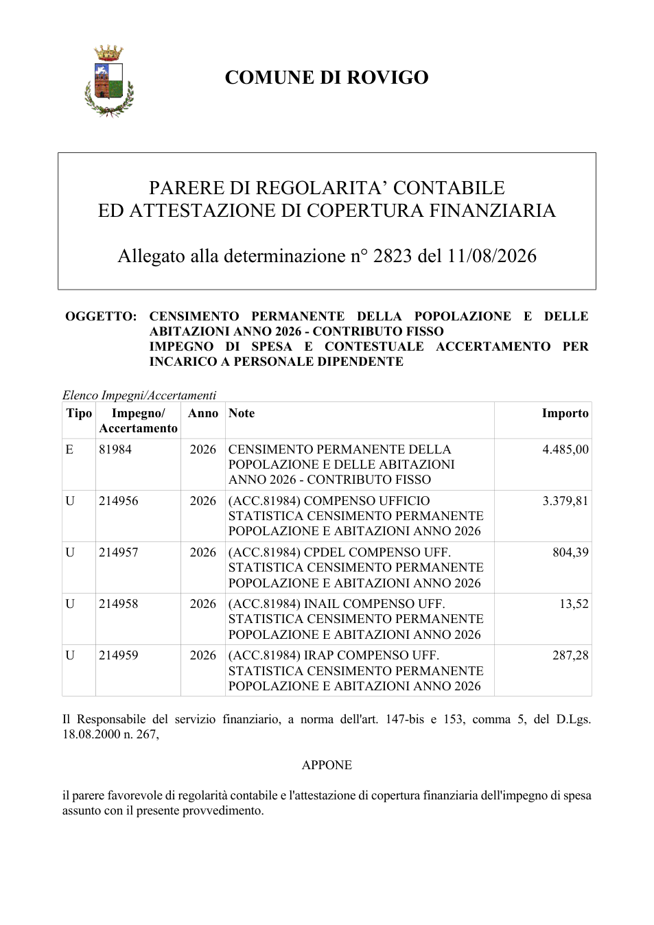 Pagina 1 del documento