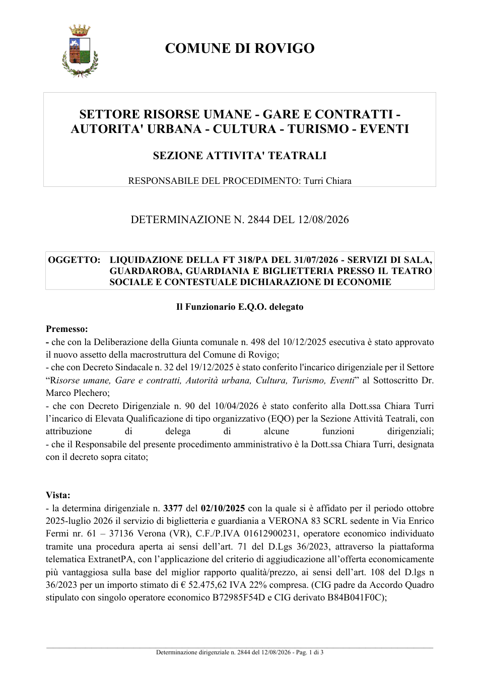 Pagina 1 del documento