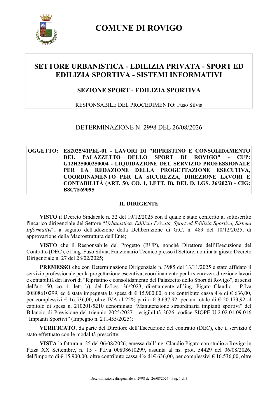 Pagina 1 del documento