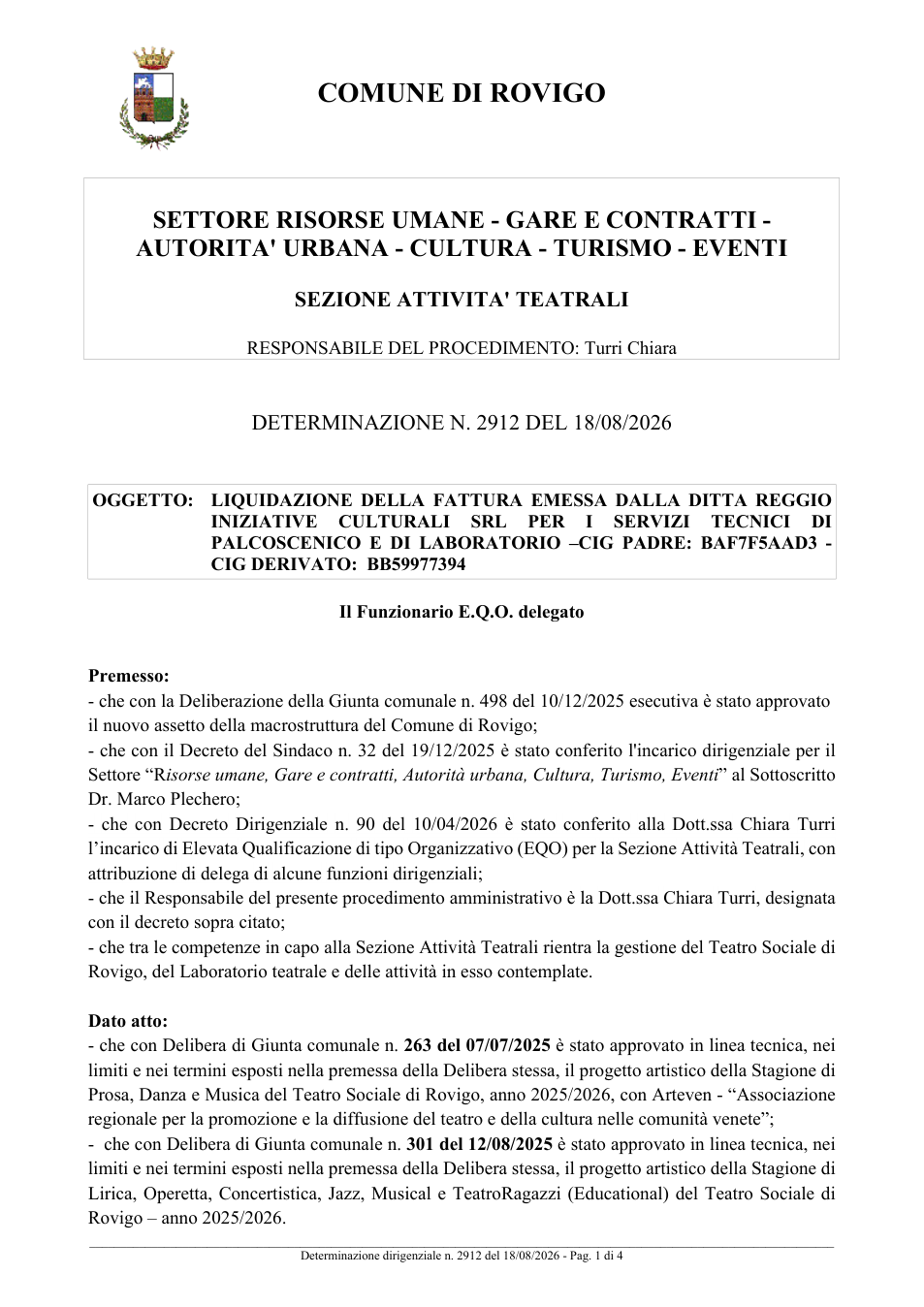 Pagina 1 del documento