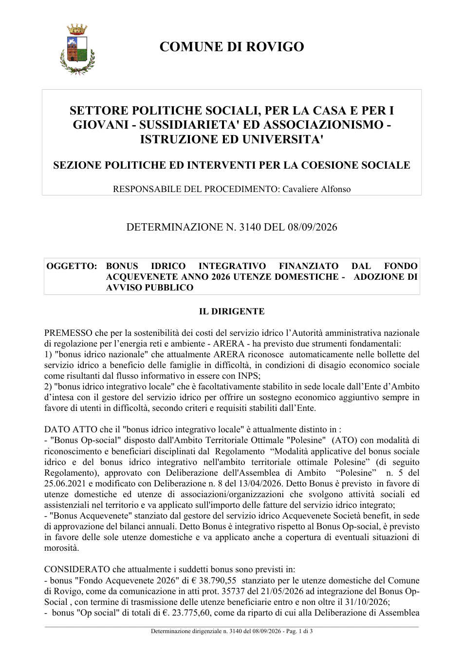 Pagina 1 del documento