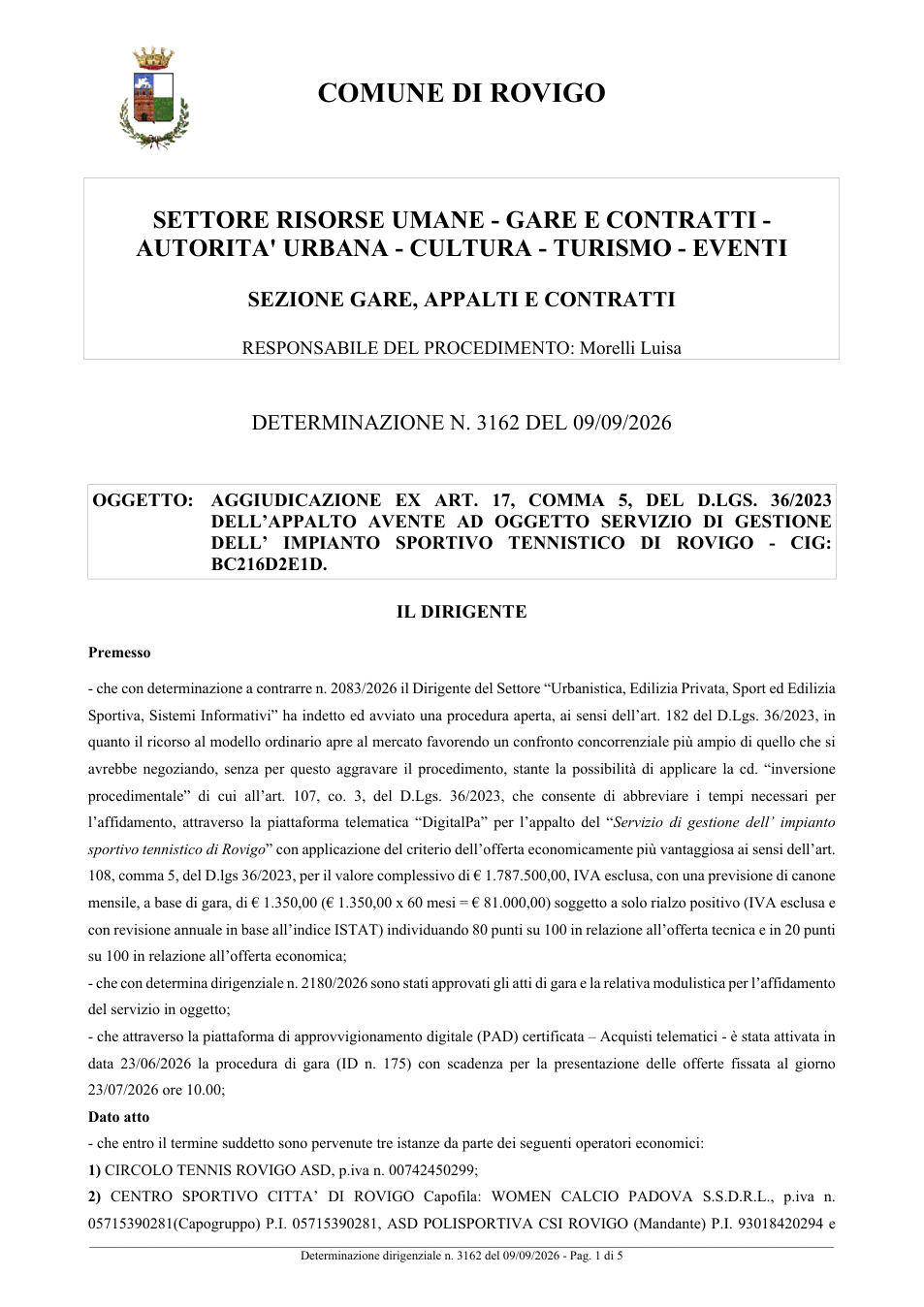 Pagina 1 del documento