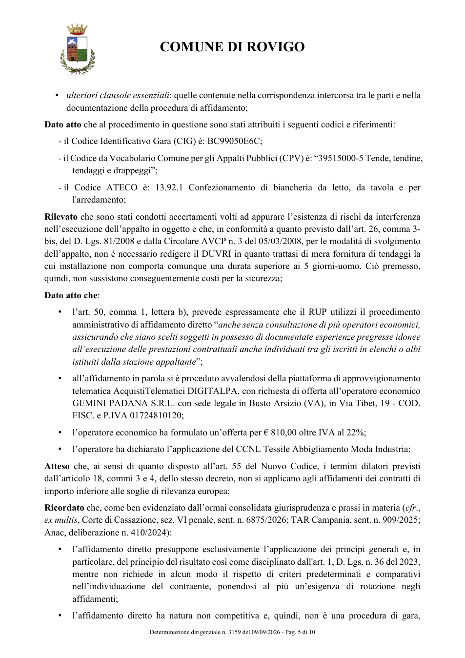 Pagina 5 del documento