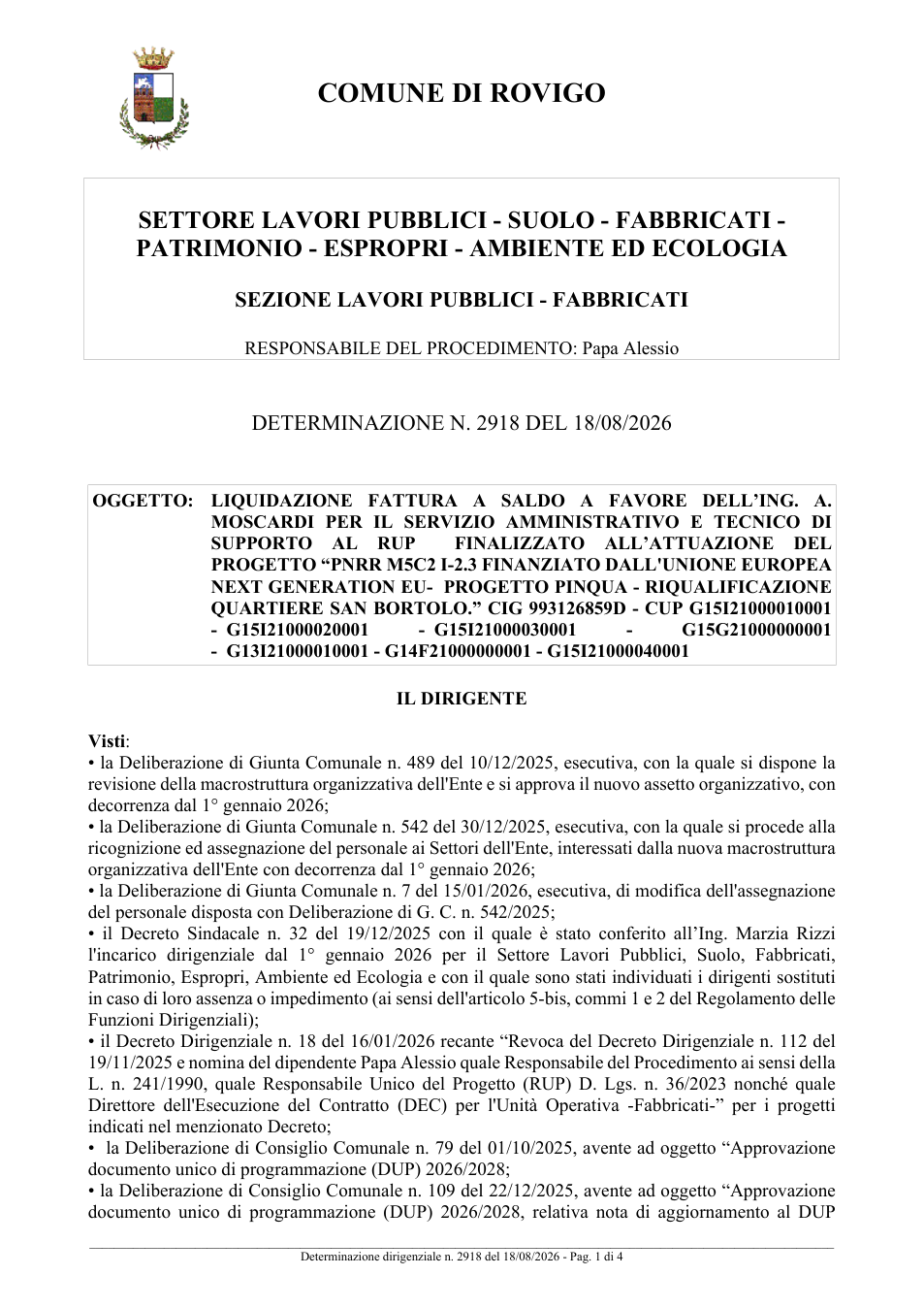 Pagina 1 del documento