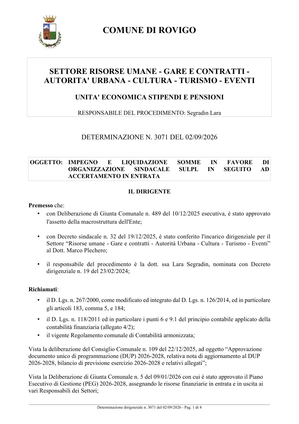 Pagina 1 del documento