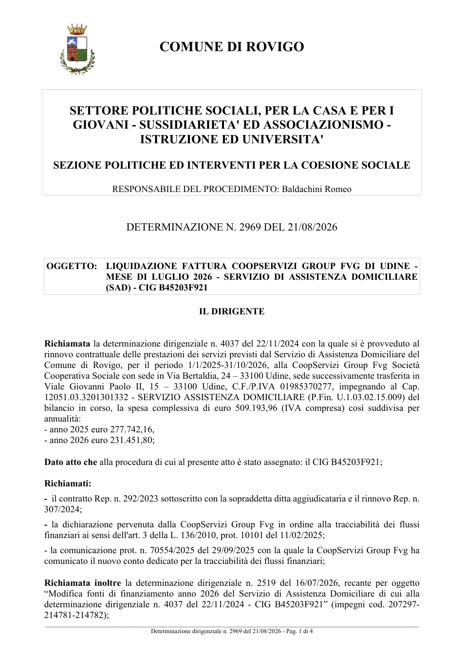 Pagina 1 del documento