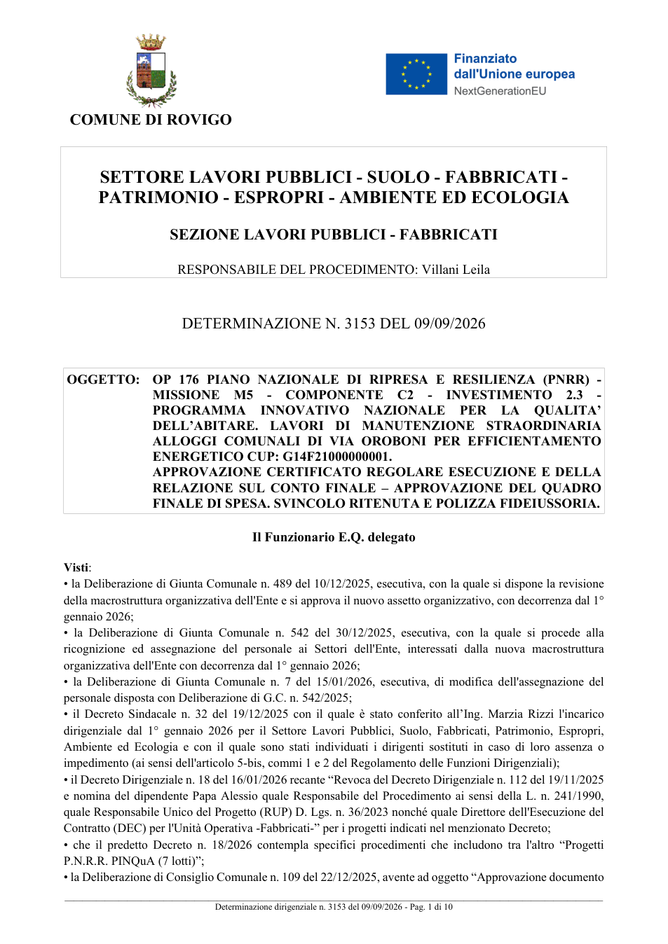 Pagina 1 del documento