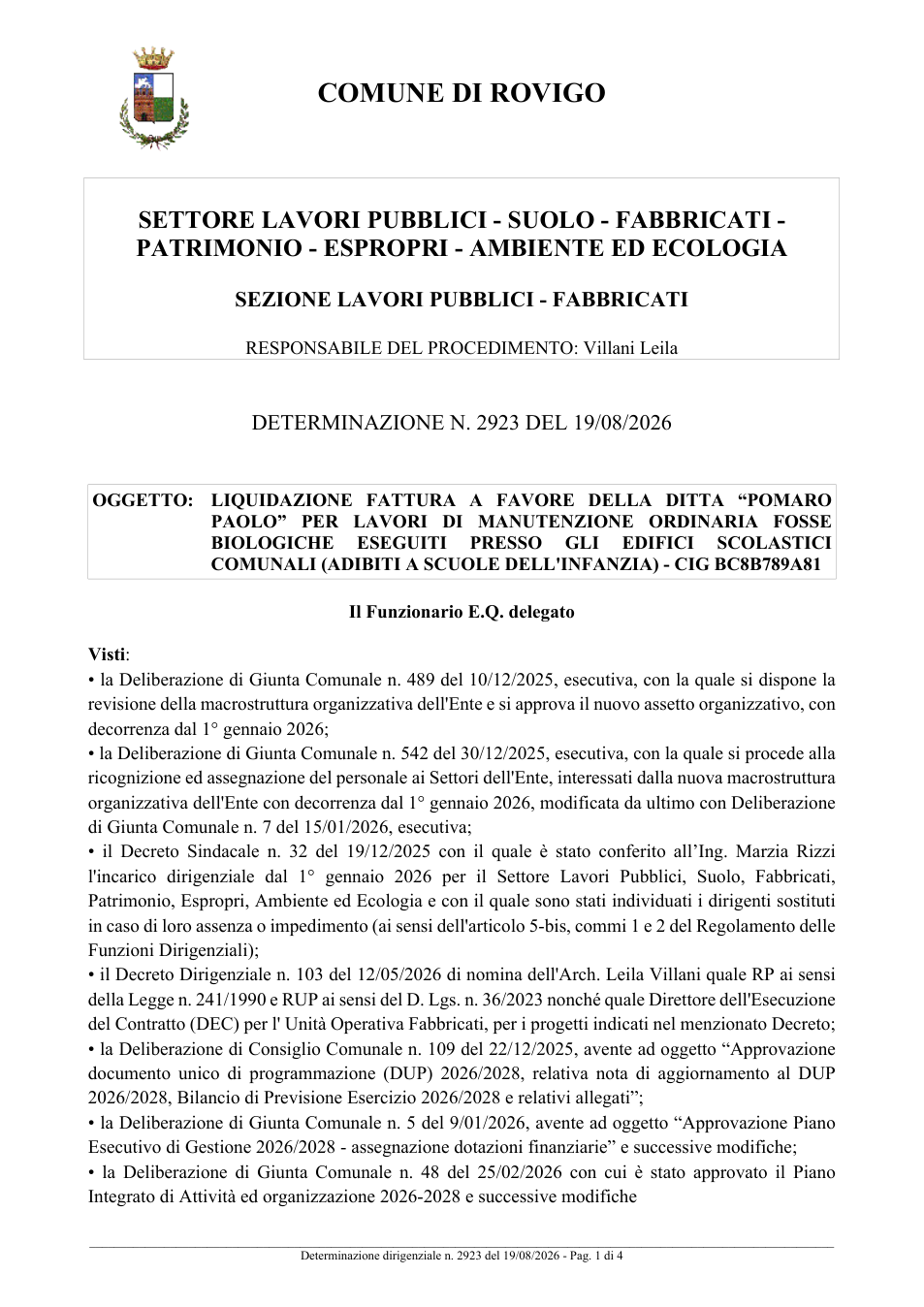 Pagina 1 del documento