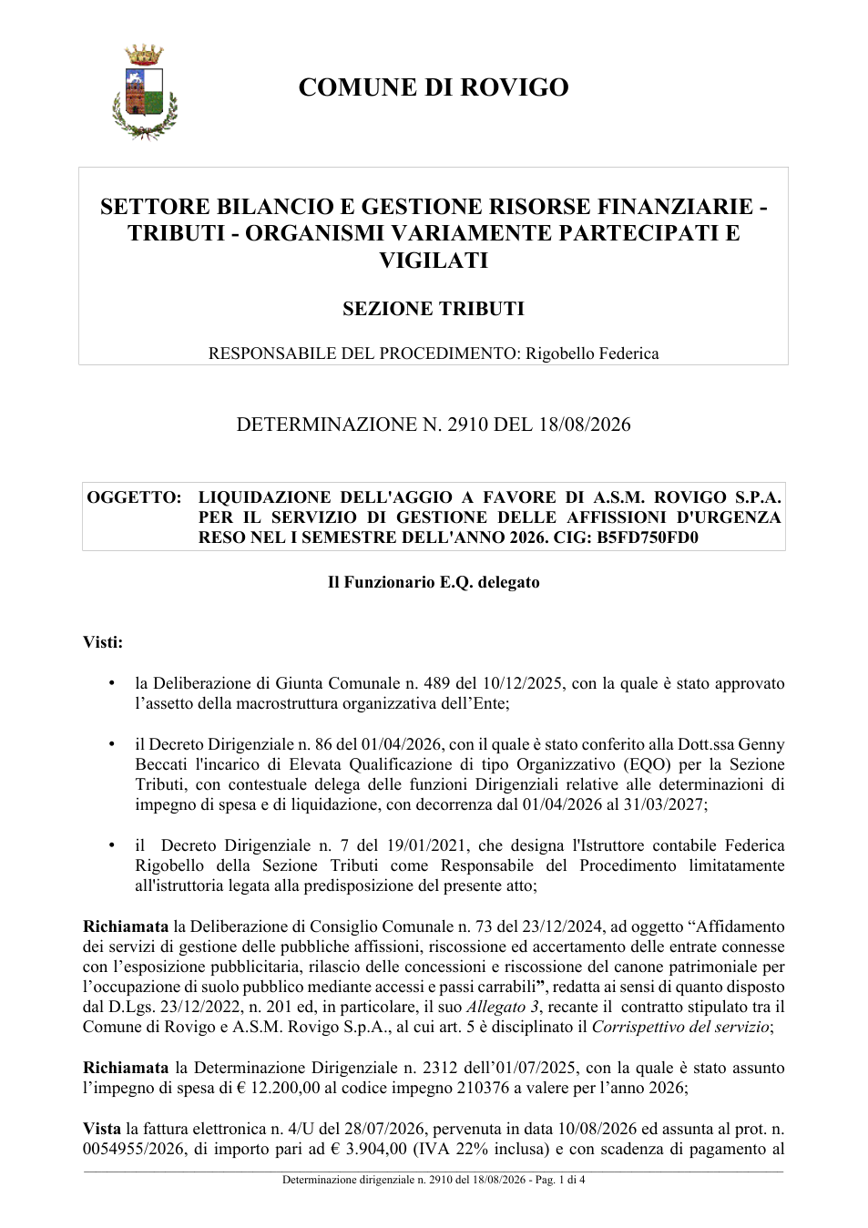 Pagina 1 del documento