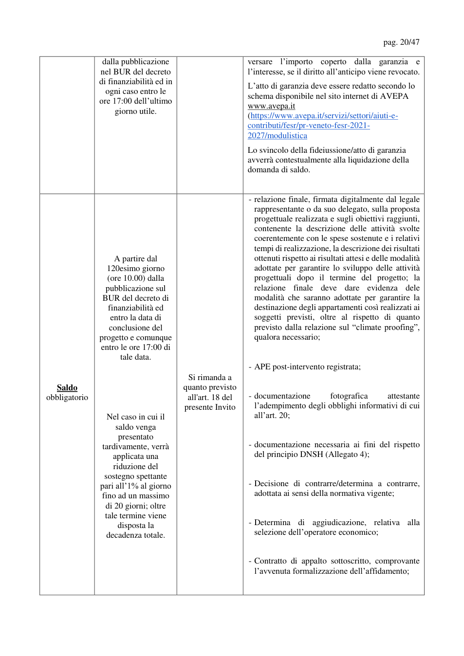 Pagina 20 del documento