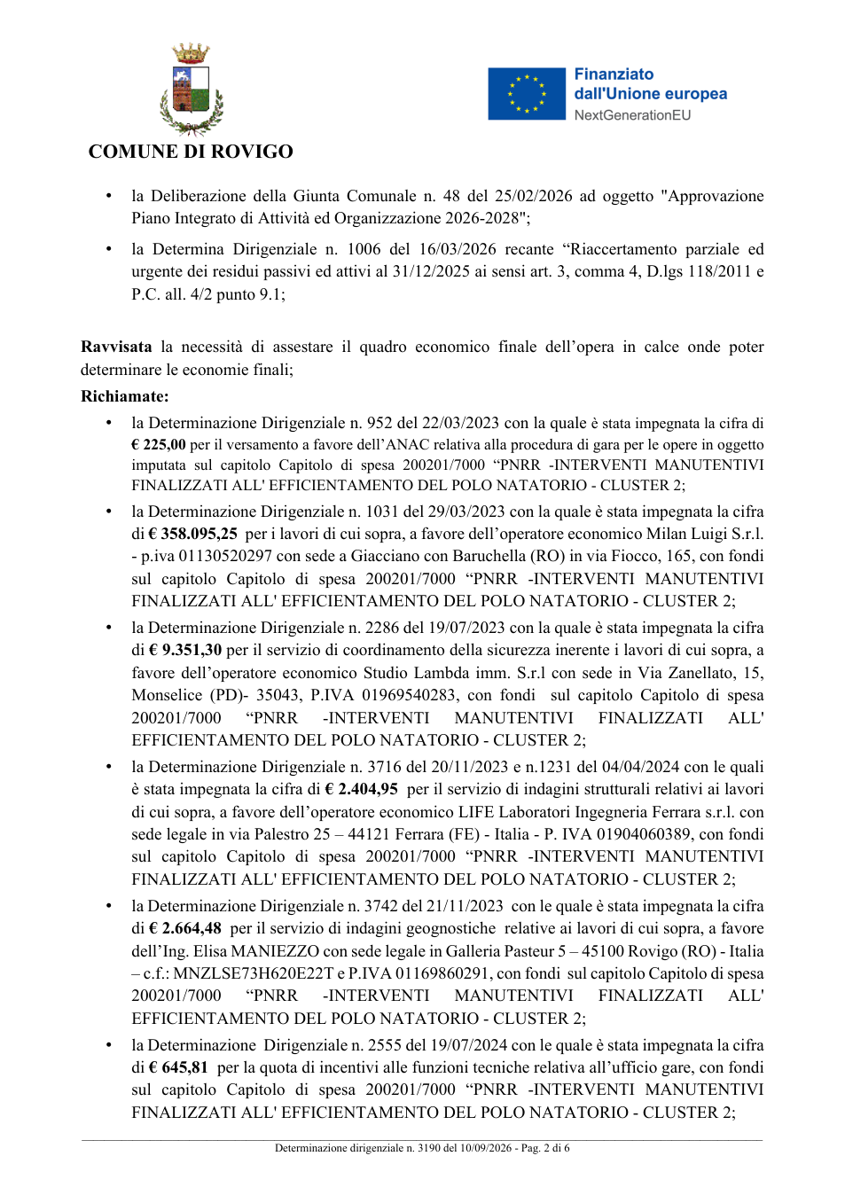 Pagina 2 del documento