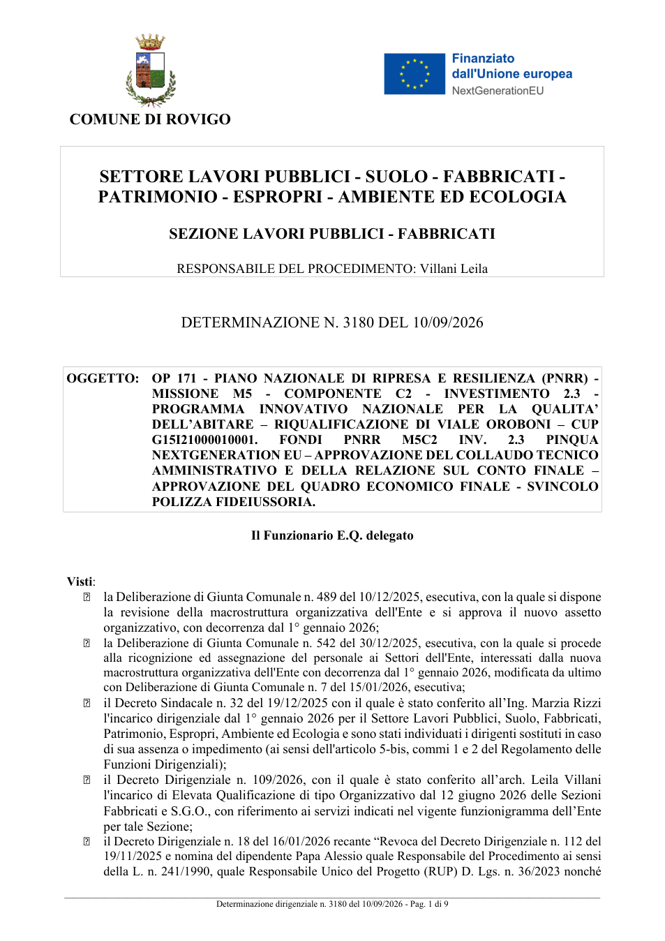 Pagina 1 del documento