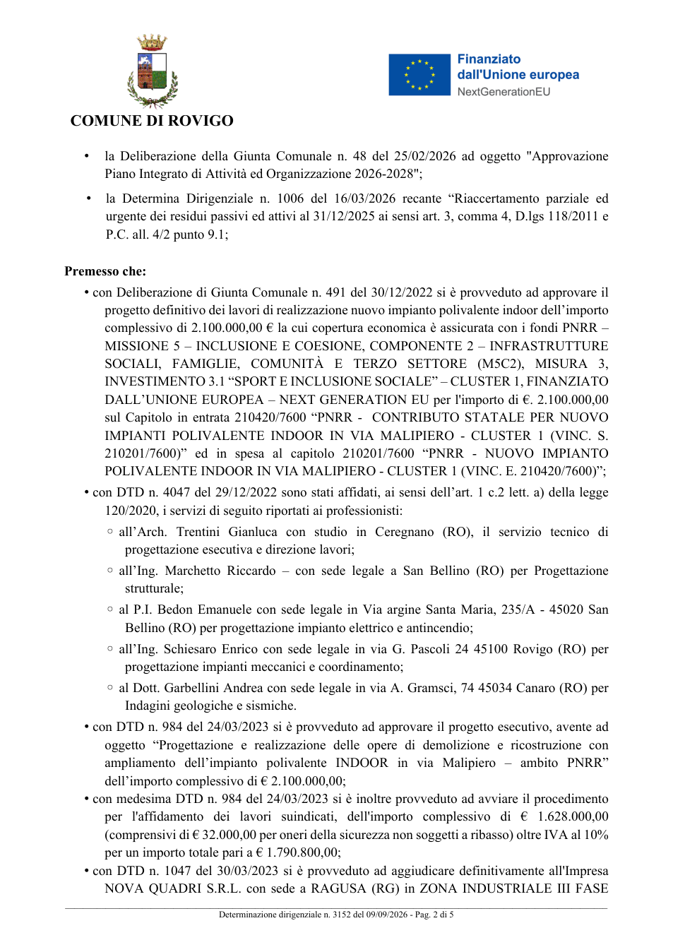 Pagina 2 del documento