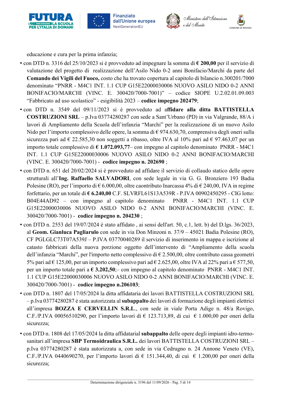 Pagina 5 del documento