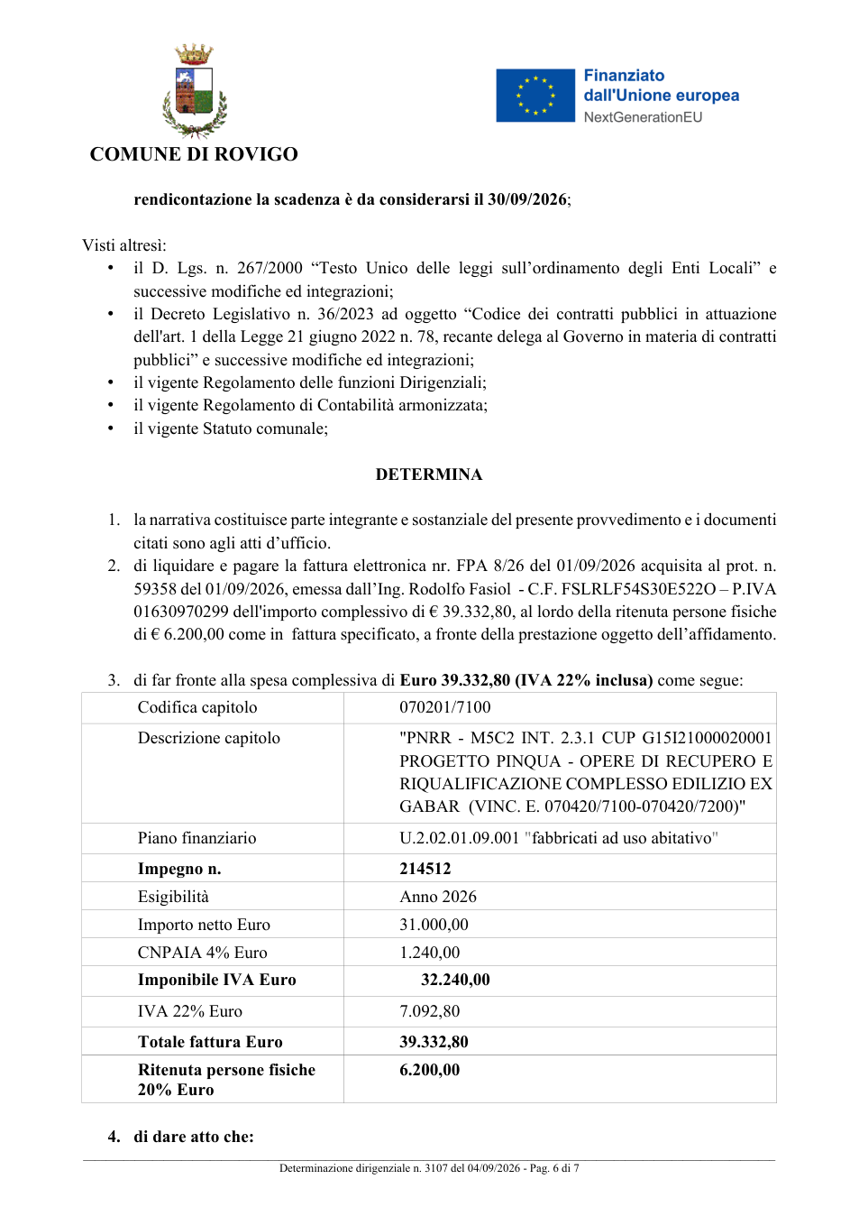 Pagina 6 del documento