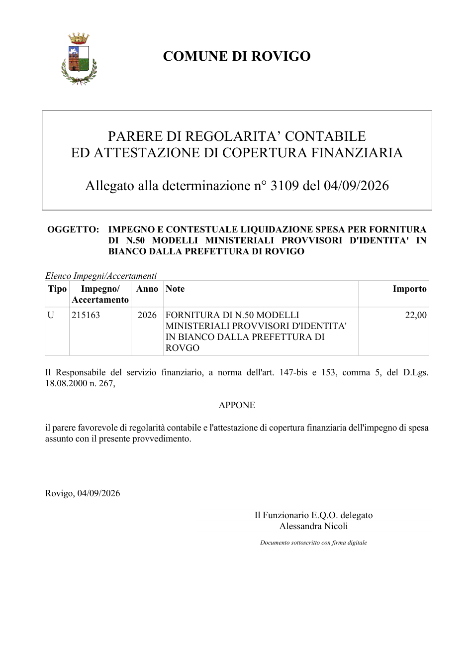 Pagina 1 del documento
