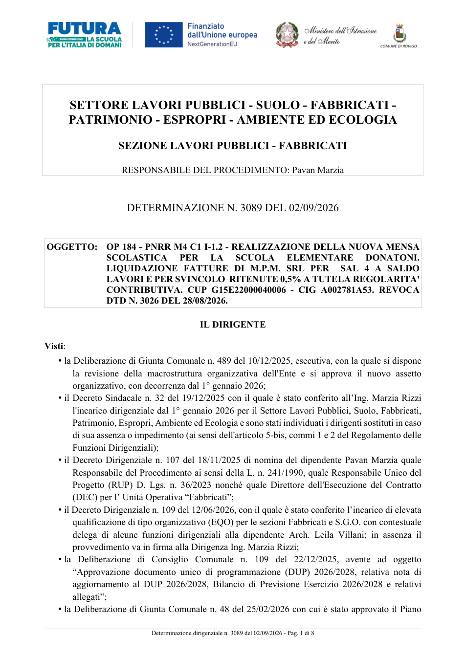 Pagina 1 del documento