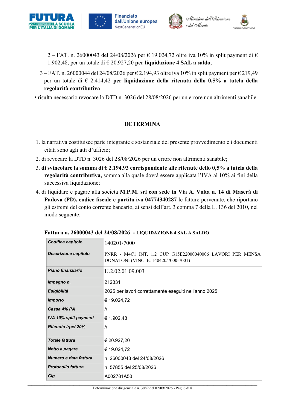 Pagina 6 del documento