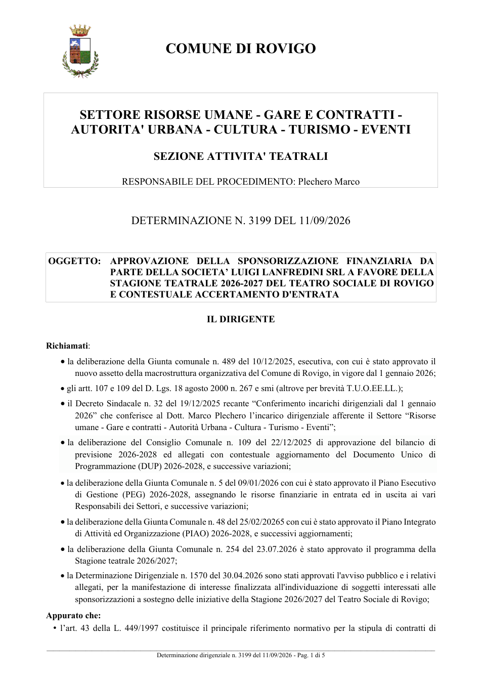 Pagina 1 del documento