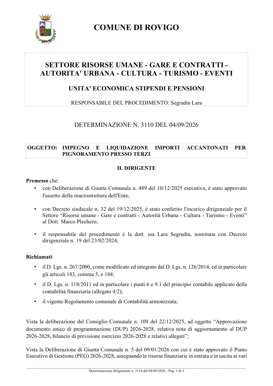 Pagina 1 del documento