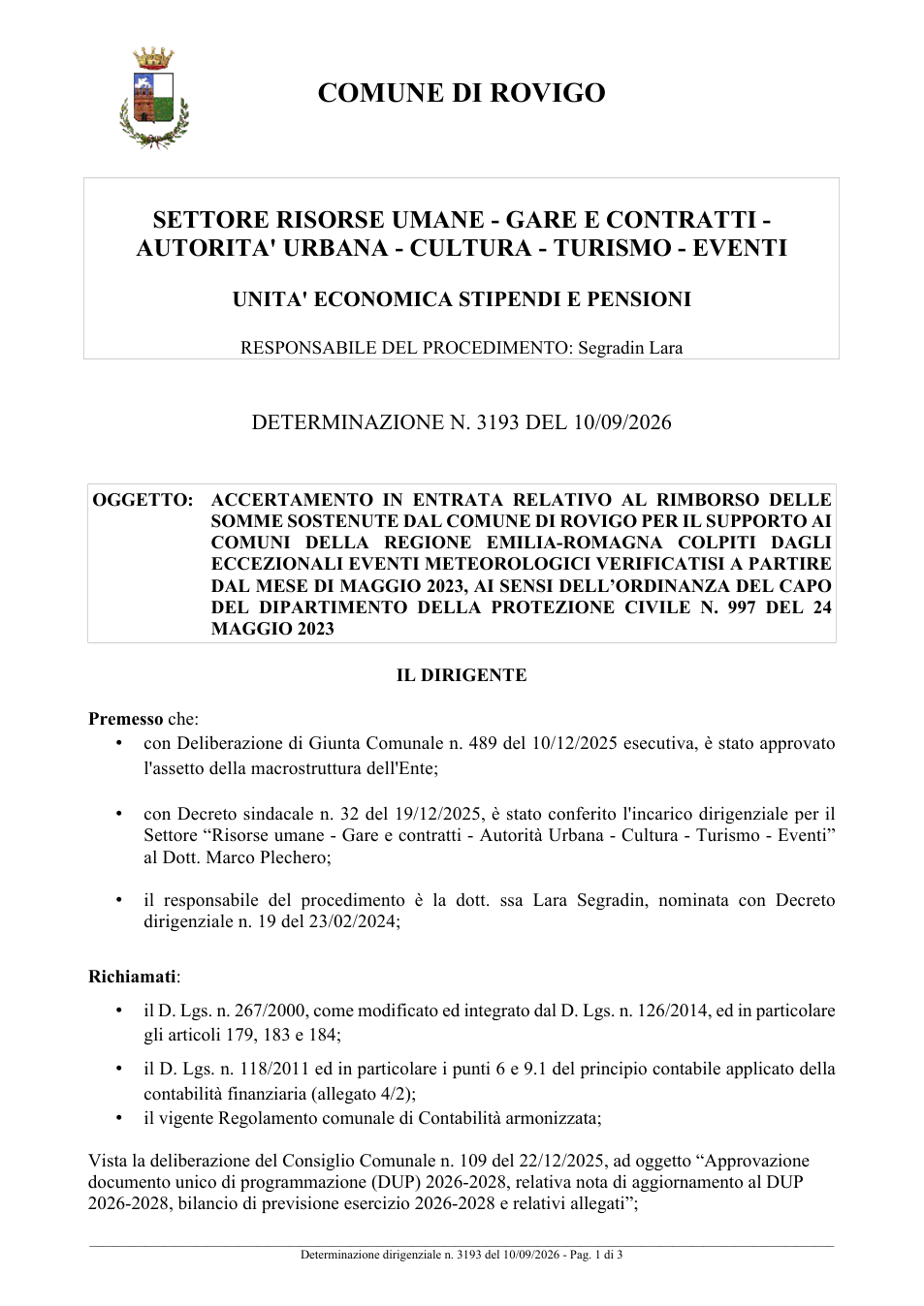 Pagina 1 del documento