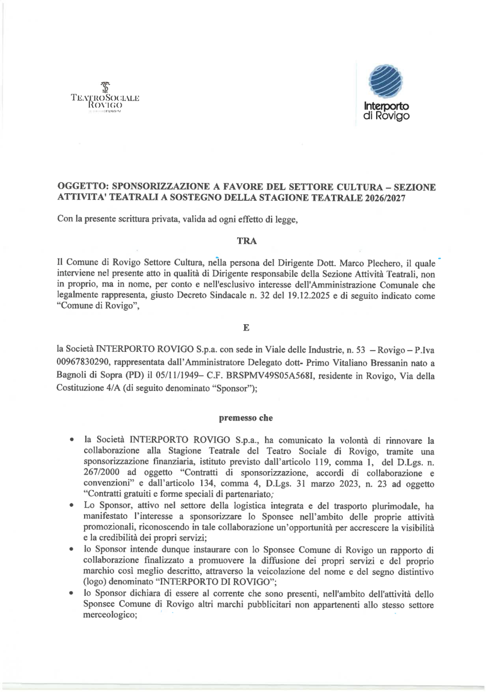 Pagina 1 del documento